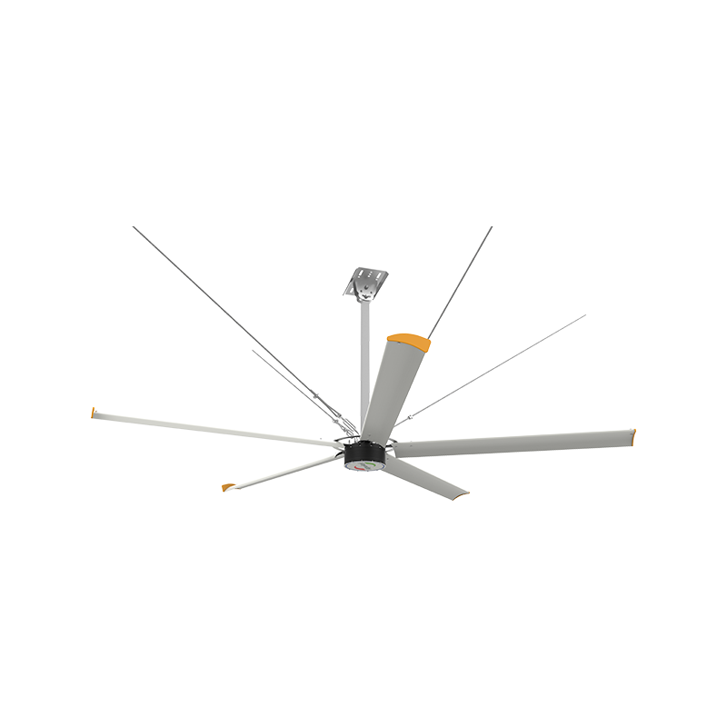 12-foot compact HVLS industrial BLDC ceiling fan